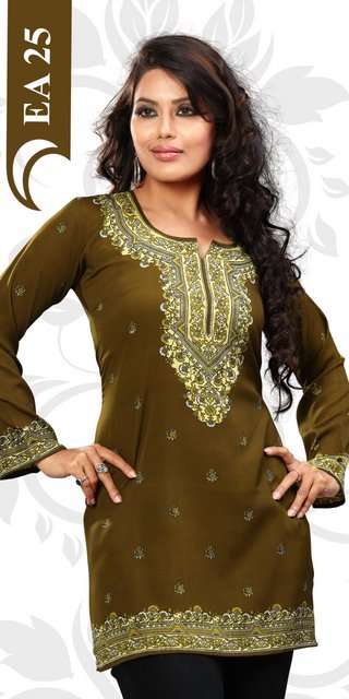 Crepe Kurtis Manufacturer