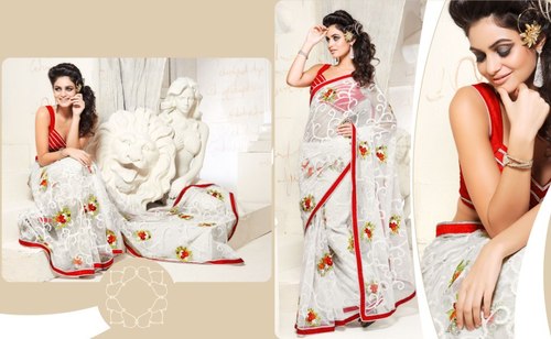 Stylish Designer Net Saree