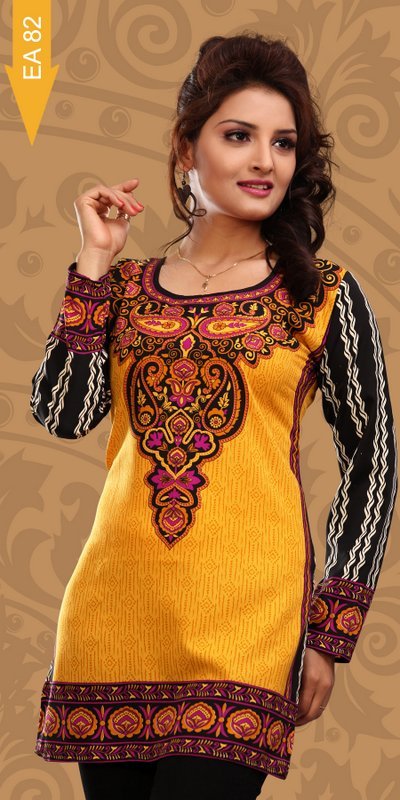 Crepe Kurti exporter for Woman