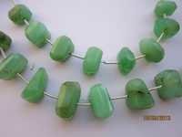 Cushion Cut Chrysoprase Stone