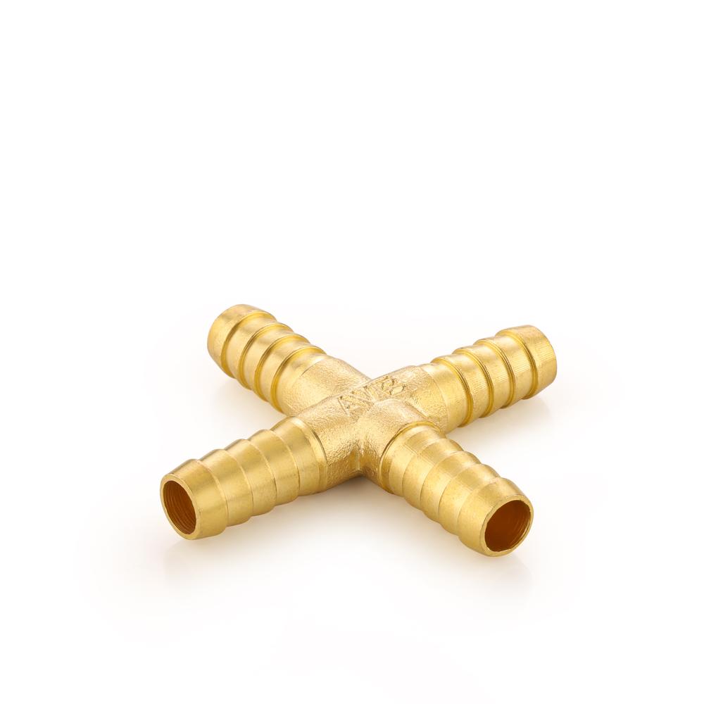 Brass Hose Four Way