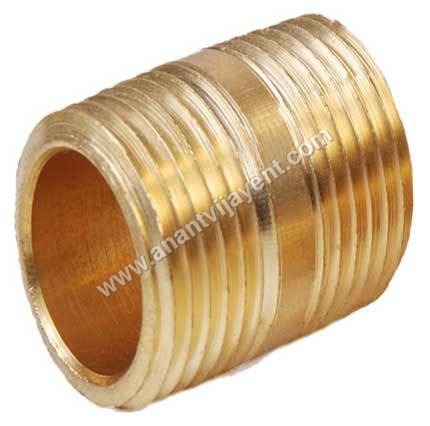 Brass Close Nipple - Premium Quality Brass Material | Rust Proof, Longer Service Life, Customizable Specifications