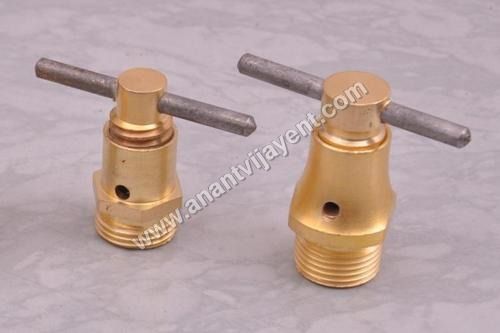 Brass Air Cock - High-Pressure Resistance, Corrosion-Resistant Durability, 1/2 Inch Size