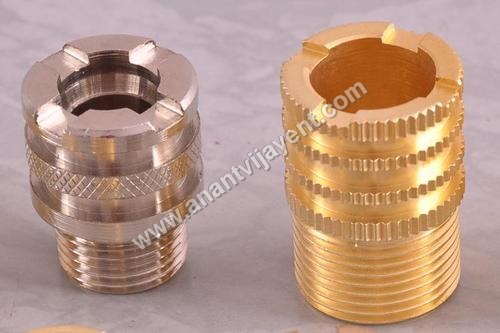 Brass PPR Inserts - Brass Material, Variable Size, Golden Color | Polished Finish, Durable Design, Corrosion Resistant, IS Compliant