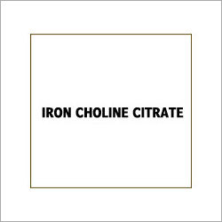 Iron Choline Citrate (T)