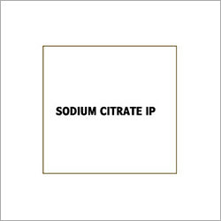 Sodium Citrate IP