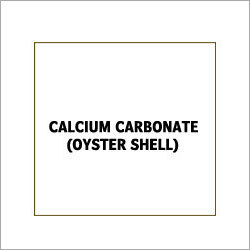 Oyster Shell Calcium Carbonate
