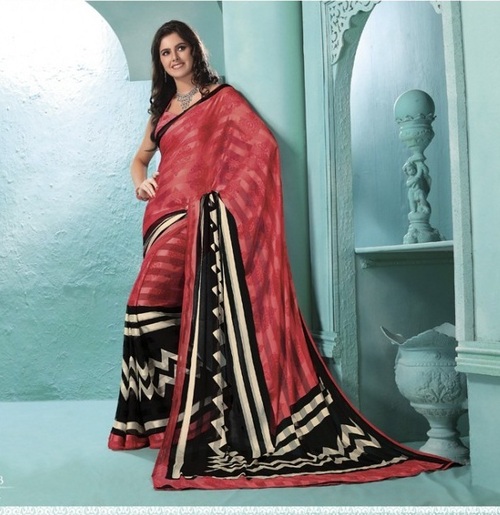 Casual Georgette Digital Printed Saree