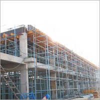 Scaffolding Rental Services - Steel Supported Scaffold, Maximum Height 15 Feet | Cost-effective, Heavy-duty, Quick Setup, Reliable Support, Robust Structure, Versatile Usage