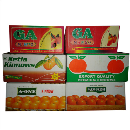 Printed Corrugated Boxes