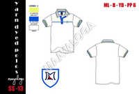 Mens Polo Yarn Dyed T Shirt