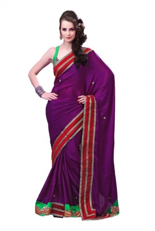 Casual Crepe Designer Saree