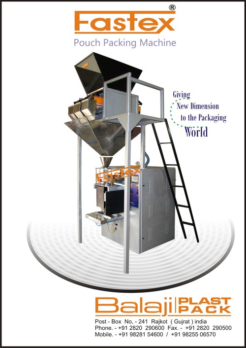 Automatic Linear Weigher Pouch Packing Machine