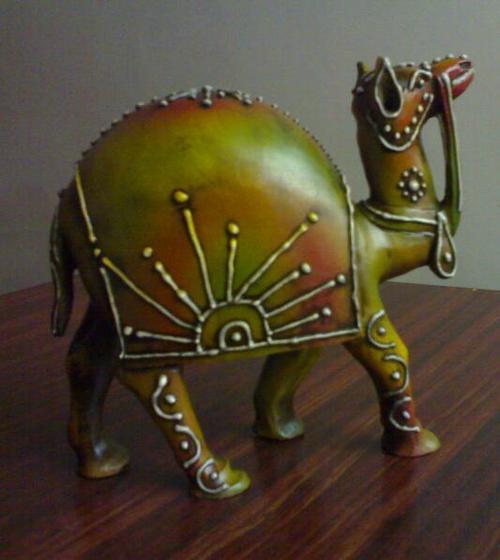 Wooden painting camel