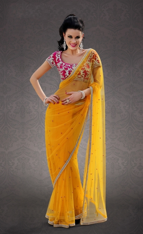 Designer Handwork Saree