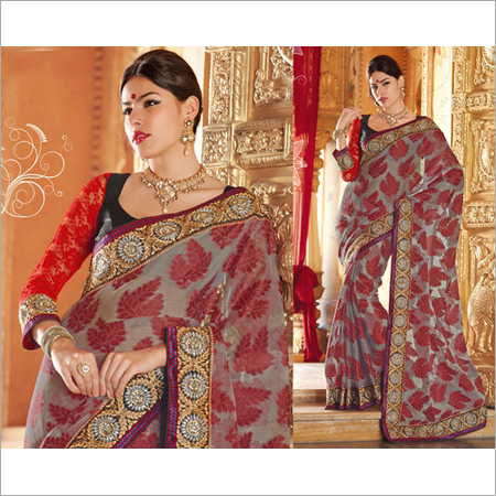 Designer Embroidered Sarees