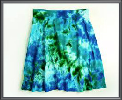 Ladies Tie & Dye Skirt