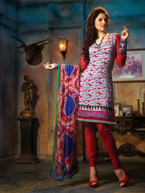 Casual Cotton Printed Salwar Kameez
