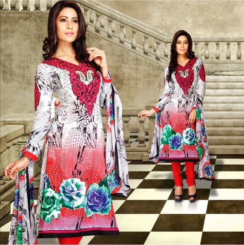 Traditional Wear Cotton Salwar Kameez