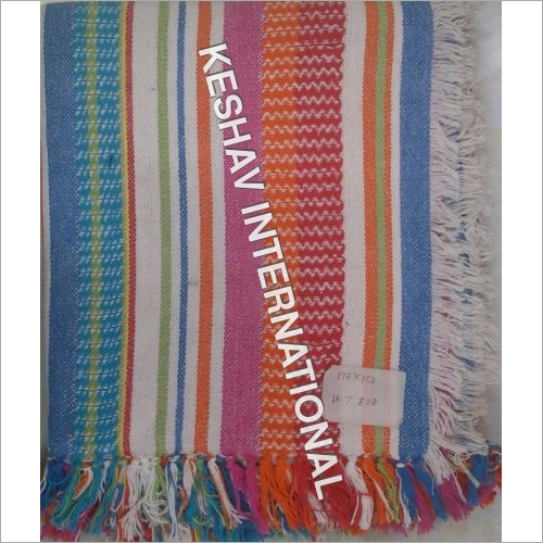 Colorful Cotton Throw