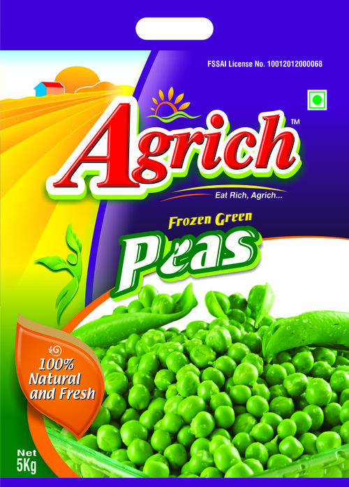 Green Peas Packing Pouch 5 Kg Length: 8-11 Inch (In)