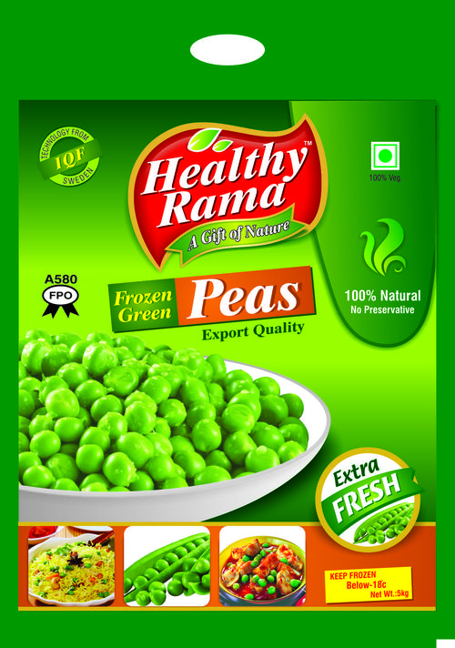 Green Peas Packaging Pouch 5 Kg