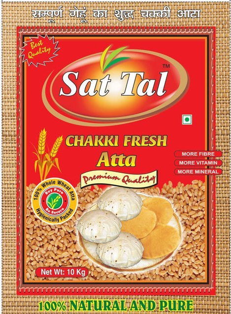 For Sat Tal Atta Packing Bag Stand Up Pouch