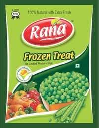 200gm Frozen Peas Packaging Bags Stand Up Pouch