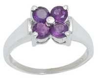 affordable and cheap gemstone silver ring for wholesale, amethyst ring