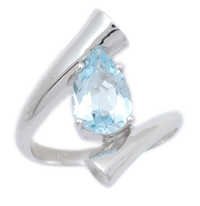Semi Precious Stone Silver Jewellery Manufacturar, Single Stone Ring Design Gender: Women