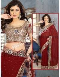 Designer Border Saree
