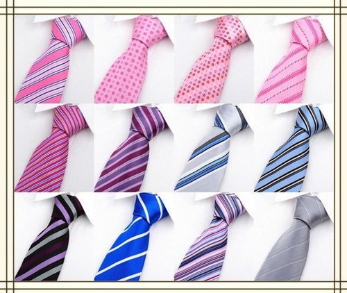 jacquard woven polyste rnecktie