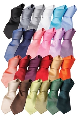 plaincolorties