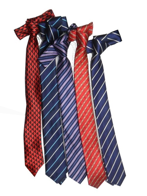 Striped Neckties