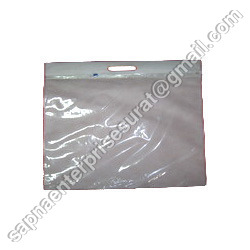 White Non Woven Zipper Bags
