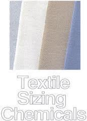 Textile sizing chemicals
