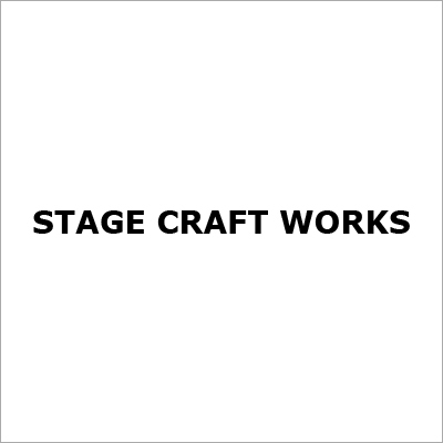 Stage Craft Works - Digital Print, Variable Dimensions, Black | Creative Design, Stagecraft Services, Customizable Options, Professional Results