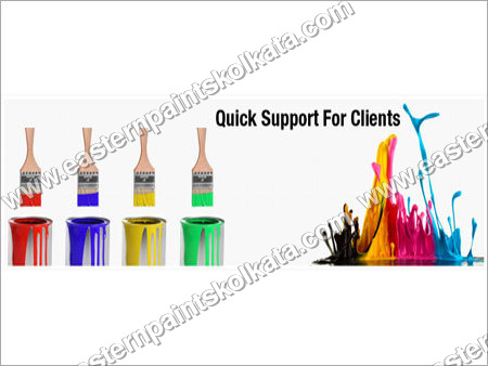 Colourful paints