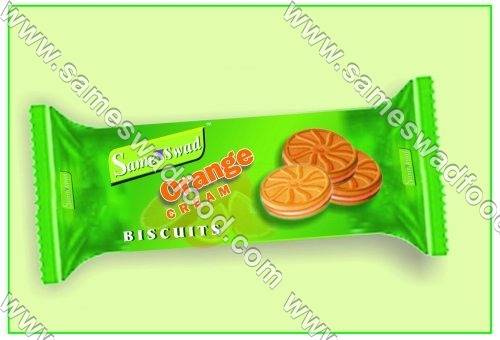 Orange Cream Biscuits