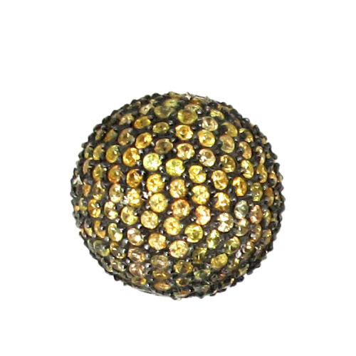 Pave Balls & Gemstone Beads Jewelry