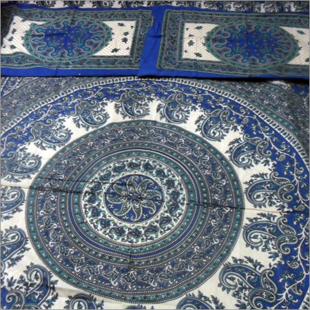 Printed Jaipuri Bedsheet