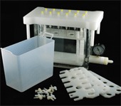 SPE Vacuum Manifold - Durable Polypropylene Material, Compact Design for Efficient Sample Processing