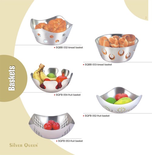 Stainless Steel Fruit Baskets