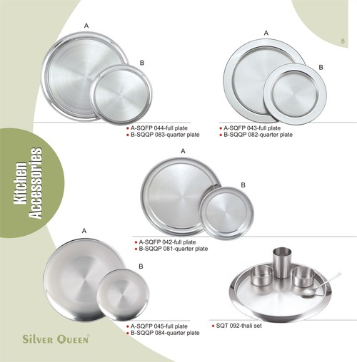 Stainless Steel Plate Sets