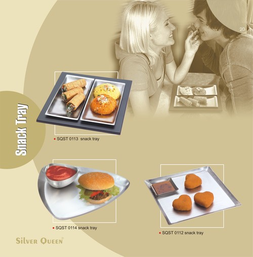 Stainless Steel Snack Tray