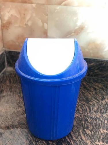 Blue Plastic Dustbin