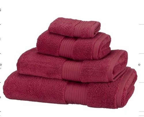 Used bath towels