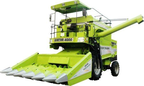 Green And Black 4000 Maize Harvester