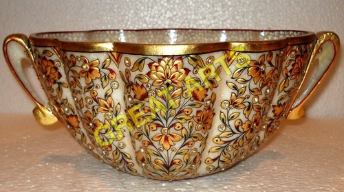 Marble Fruit Bowls