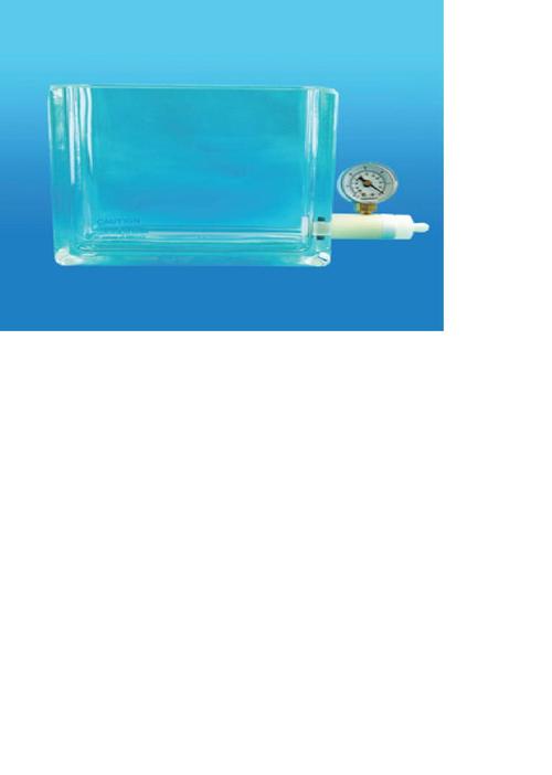 Other Vacuum Manifold Components - Glass Chamber with Vacuum Gauge, Valve By NATIONAL ANALYTICAL CORPORATION